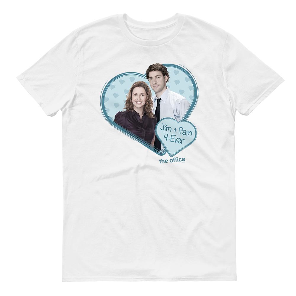 The Office Jim & Pam Forever Men's Short Sleeve T-Shirt