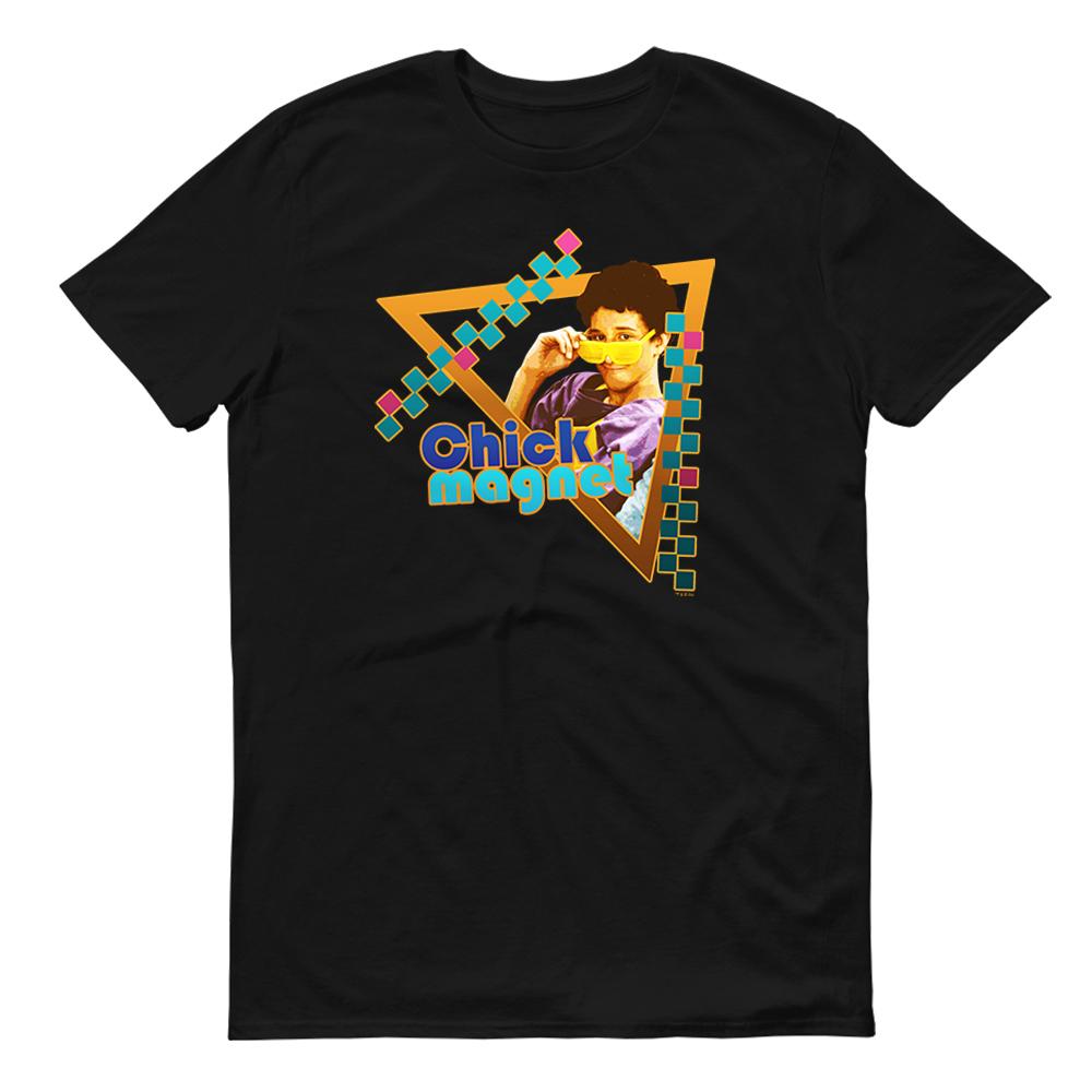Saved By The Bell Chick Magnet Men's Short Sleeve T-Shirt
