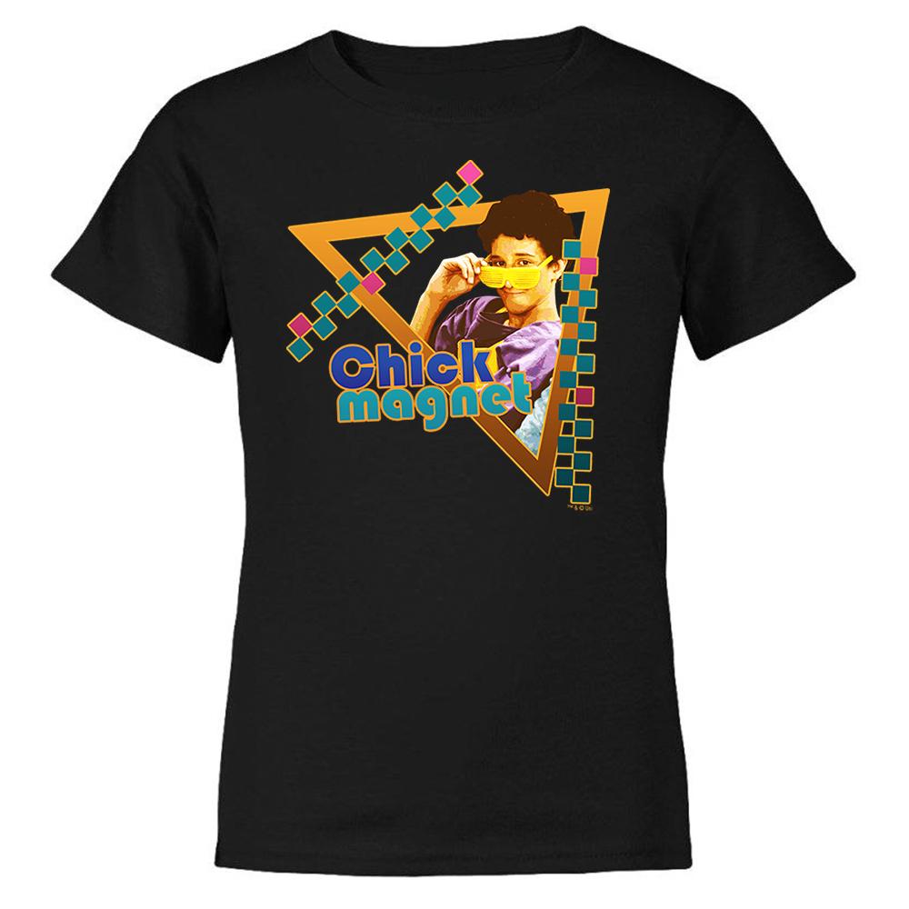 Saved By The Bell Chick Magnet Kids Short Sleeve T-Shirt