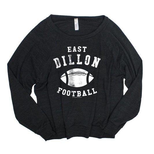 Friday Night Lights East Dillon Football Women's Tri-Blend Pullover Sweatshirt-0