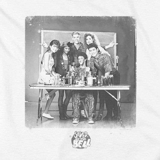 Saved By The Bell Class Photo T-Shirt-1