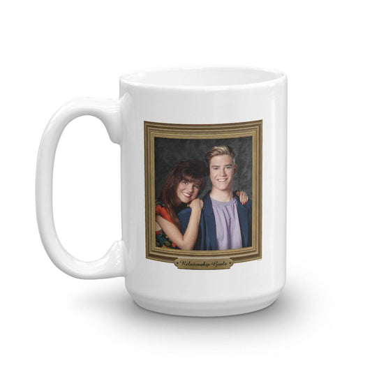 Saved By The Bell Relationship Goal White Mug