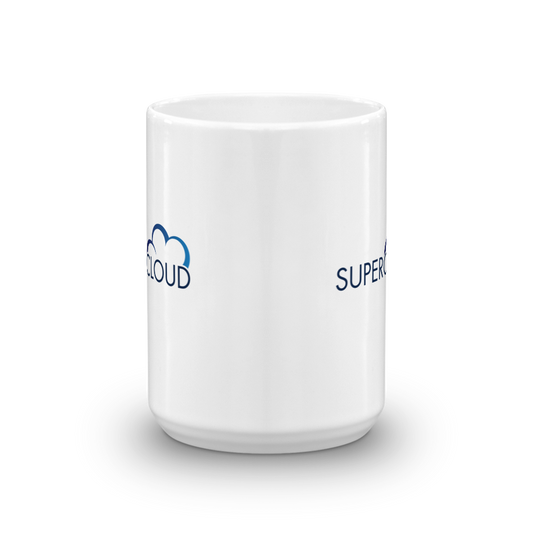 Superstore Supercloud Logo White Mug-1