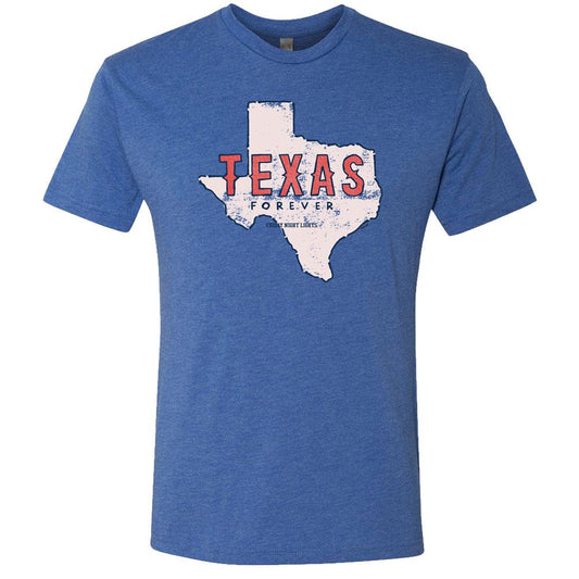 Friday Night Lights Texas Forever Men's Tri-Blend Short Sleeve T-Shirt-3