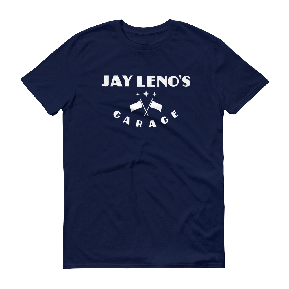 Jay Leno's Garage Original Vertical Logo Men's T-Shirt