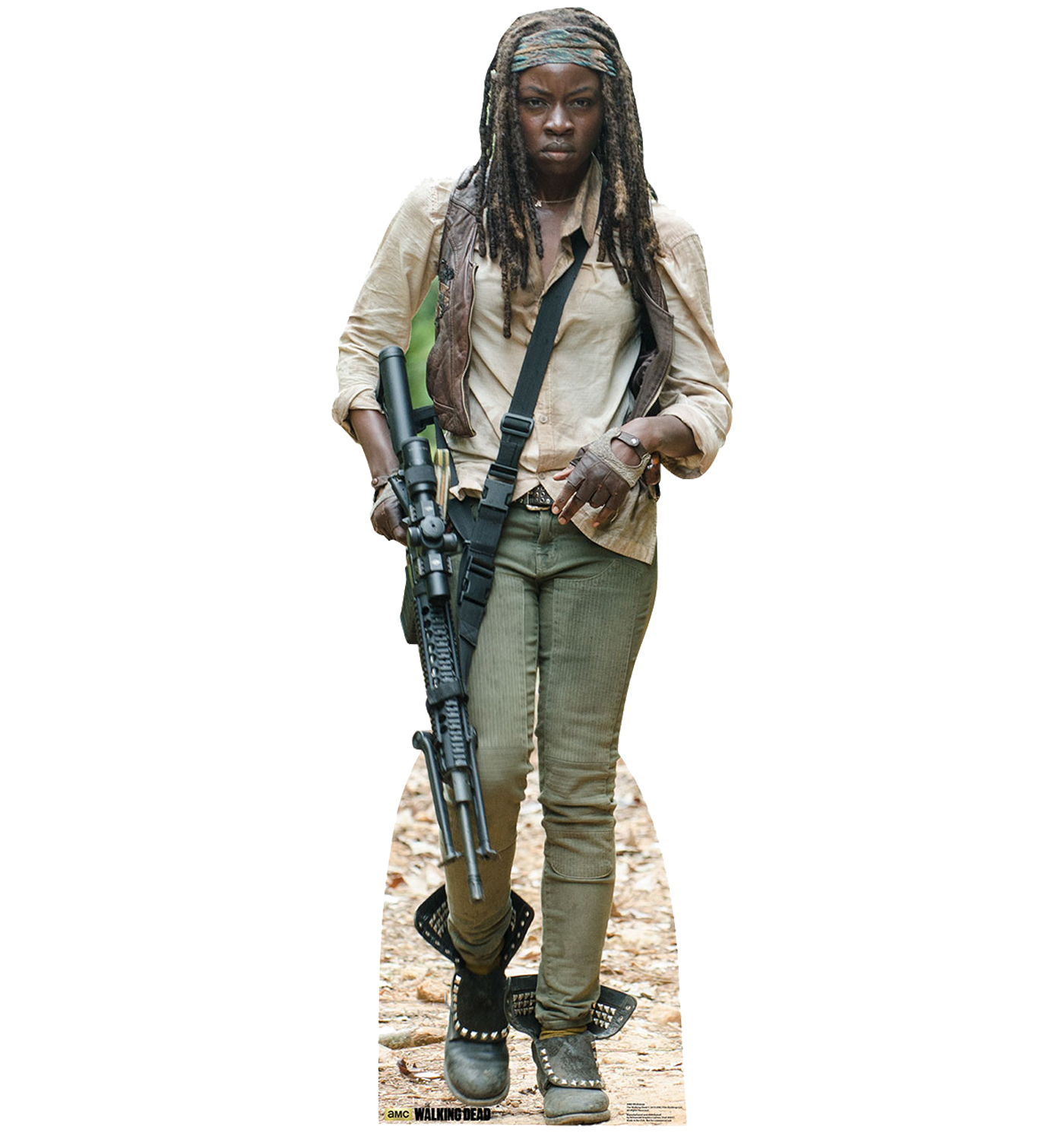 The Walking Dead Michonne 01 Cardboard Cut Out Standee