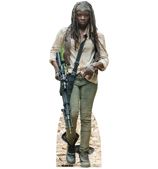 The Walking Dead Michonne 01 Cardboard Cut Out Standee-0