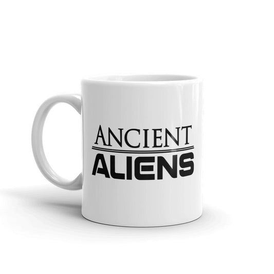 Ancient Aliens Logo White Mug-0