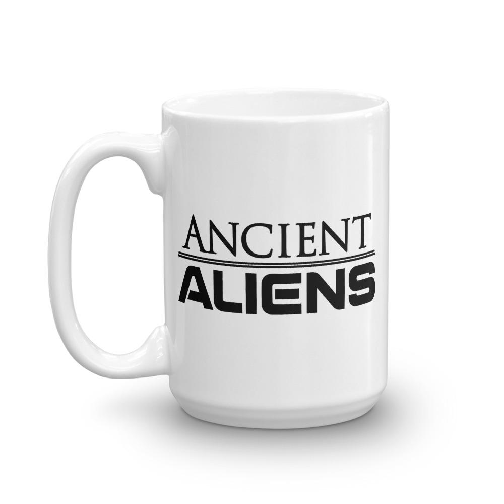 Ancient Aliens Logo White Mug