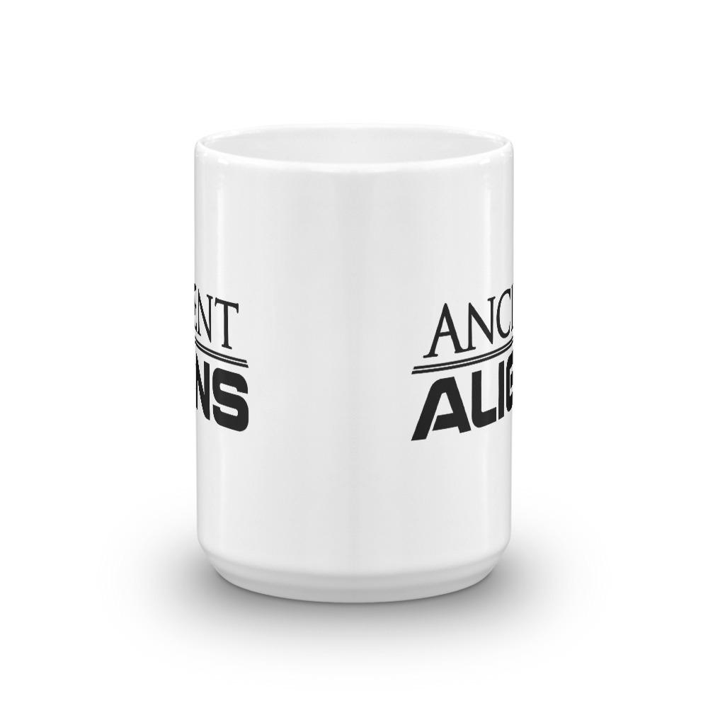 Ancient Aliens Logo White Mug