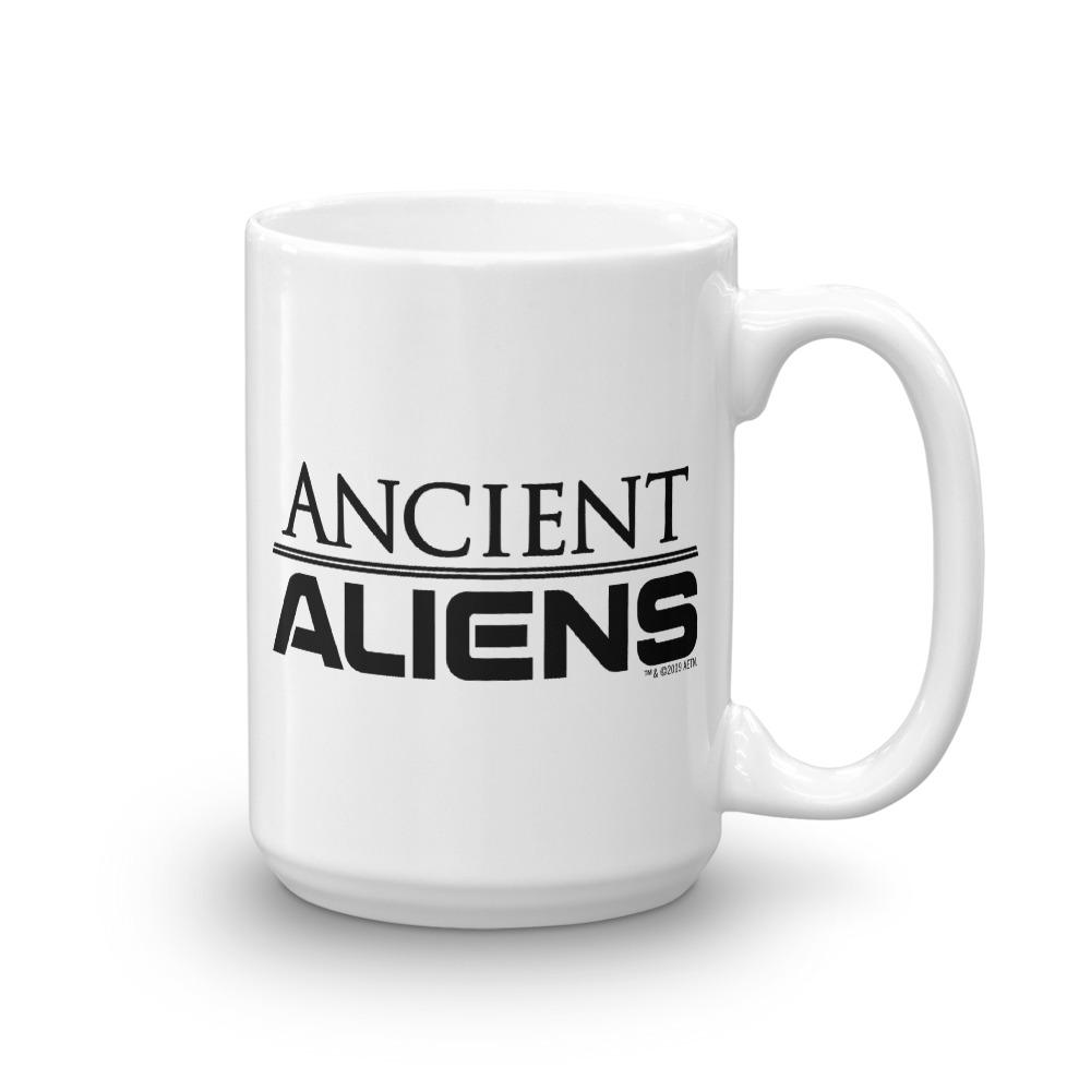 Ancient Aliens Logo White Mug