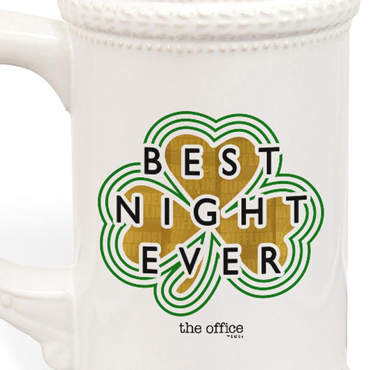 The Office Dunder Mifflin Best Night Ever St. Patrick's Day Beer Stein-1