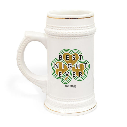 The Office Dunder Mifflin Best Night Ever St. Patrick's Day Beer Stein-0