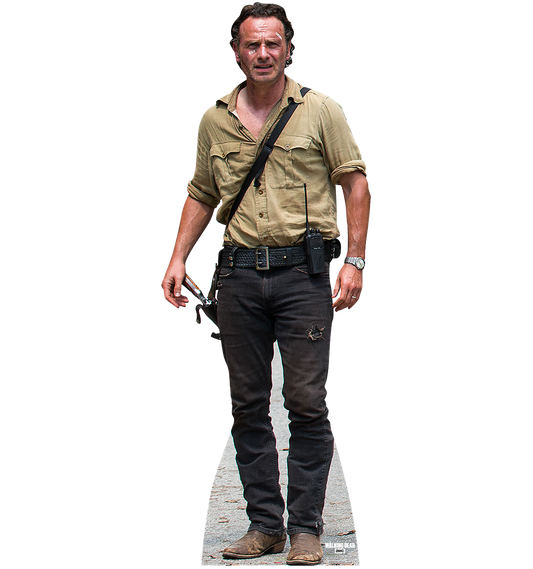 The Walking Dead Rick 01 Cardboard Cut Out Standee-0