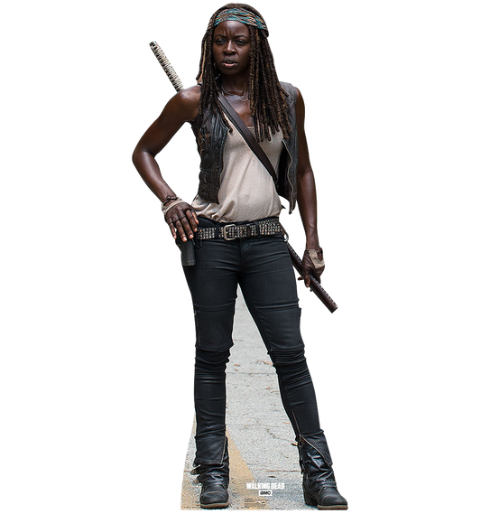 The Walking Dead Michonne 02 Cardboard Cut Out Standee-0