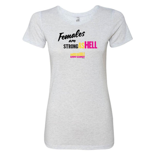 Unbreakable Kimmy Schmidt Females Are Strong as Hell Women's Tri-Blend T-Shirt-2