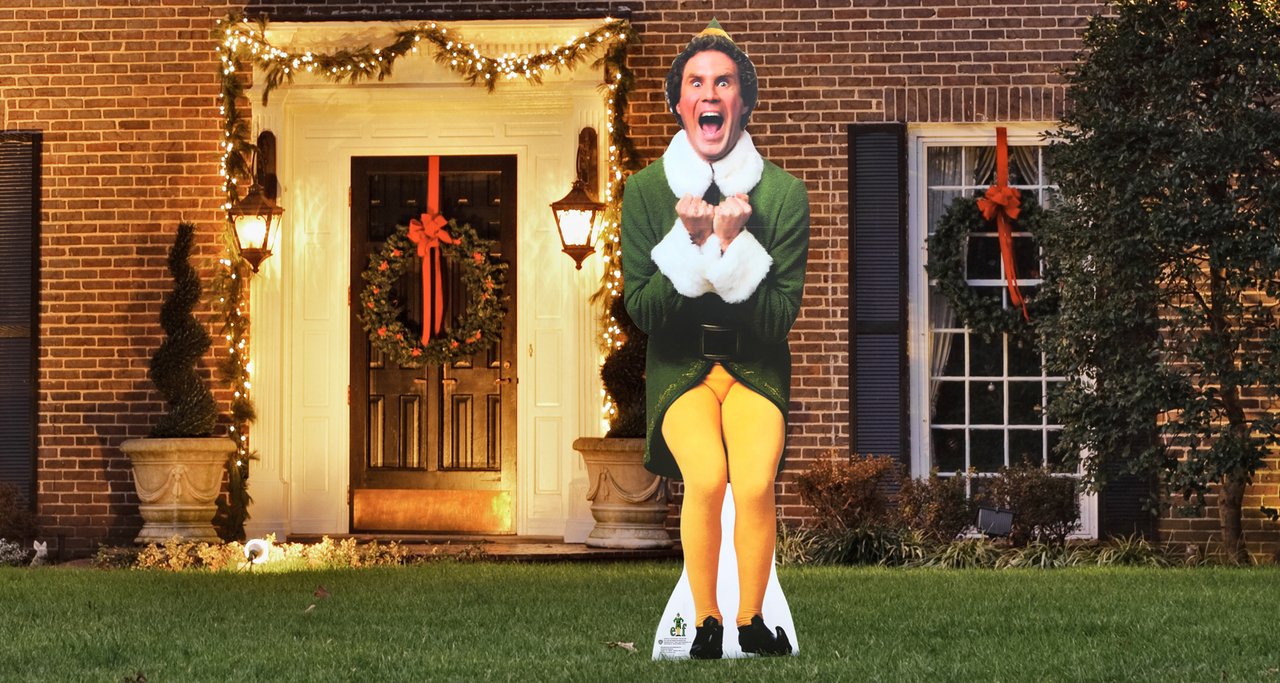 Elf Excited - OUTDOOR Yard Standee