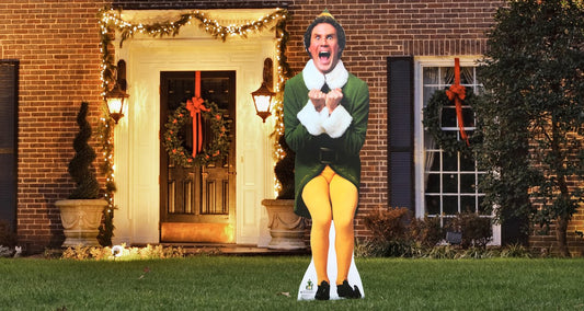 Elf Excited - OUTDOOR Yard Standee-0