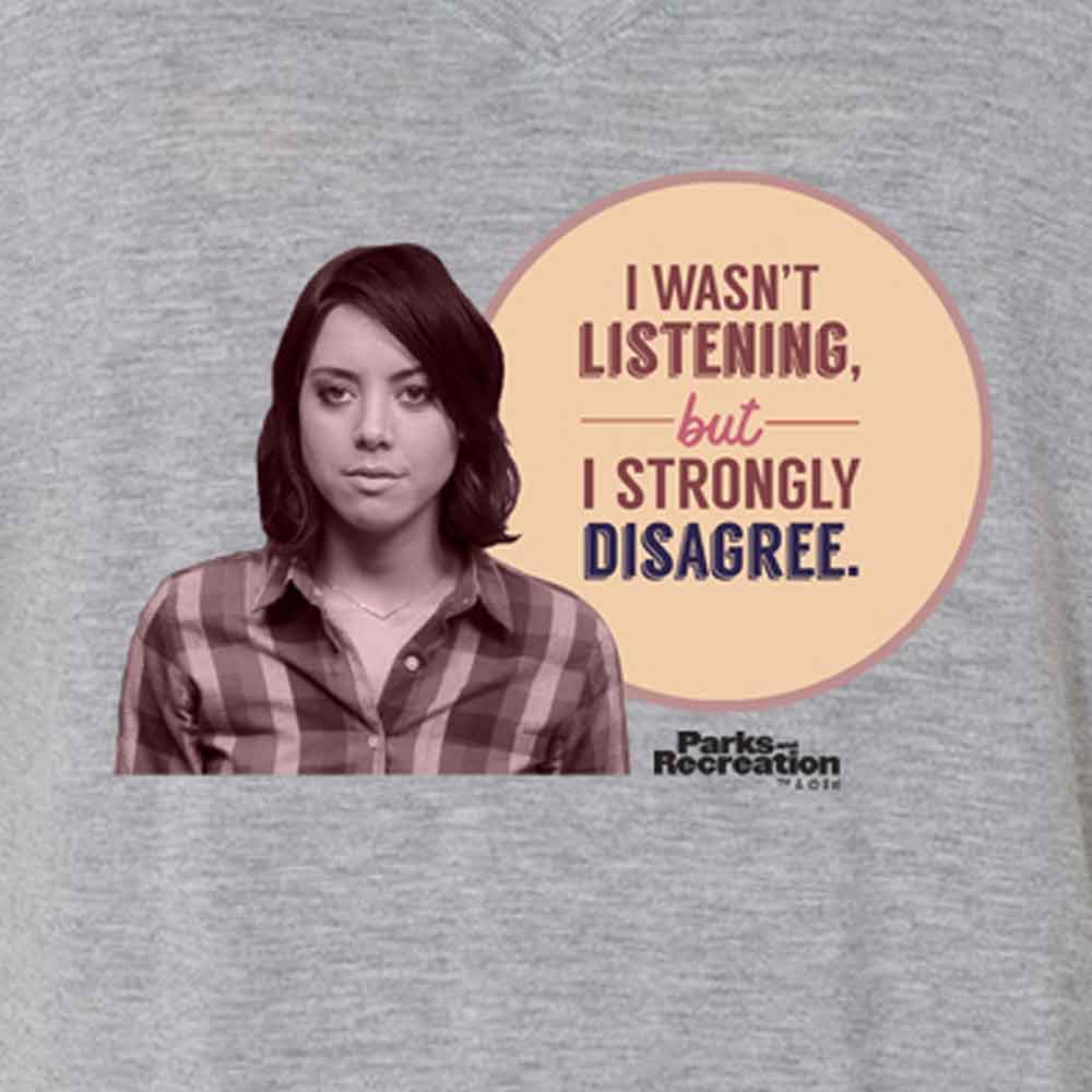 Parks and Recreation I Strongly Disagree Women's Relaxed V-Neck T-Shirt