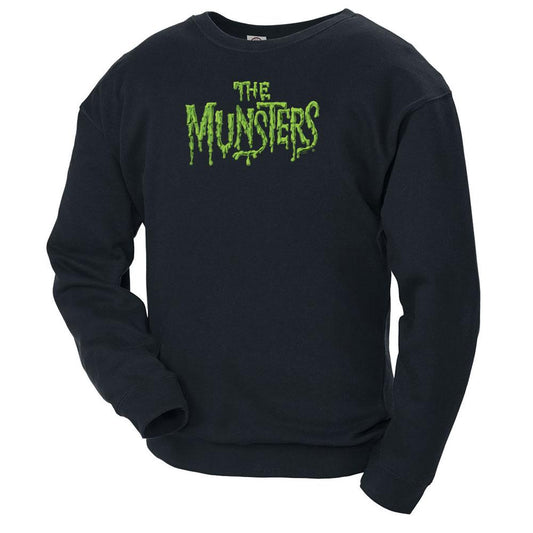 The Munsters Distress Logo Crew Neck Sweatshirt-2