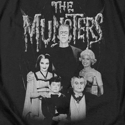 The Munster Family Portrait Men's Short Sleeve T-Shirt-1