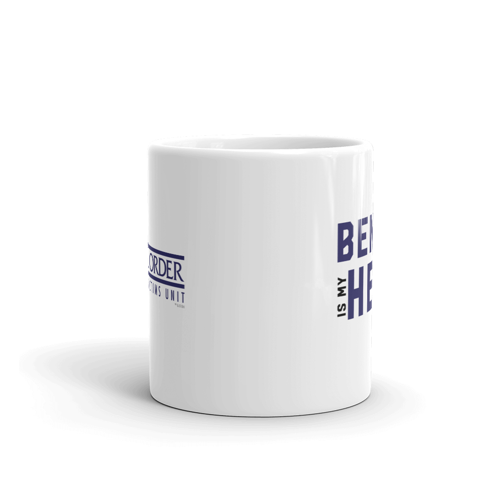 Law & Order: SVU Benson is My Hero White Mug