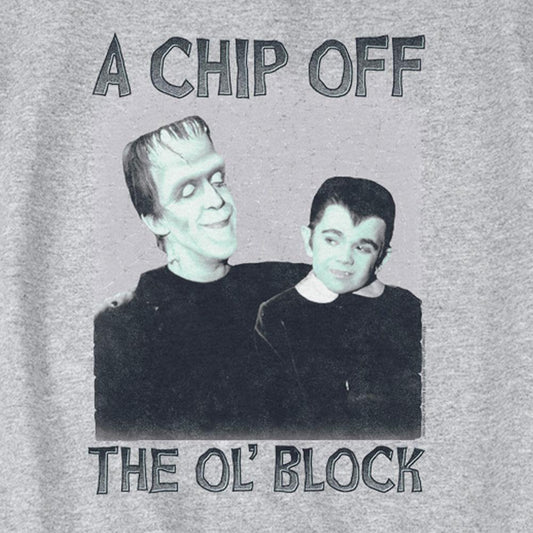 The Munsters A Chip Off Ol' Block Crew Neck Sweatshirt-1