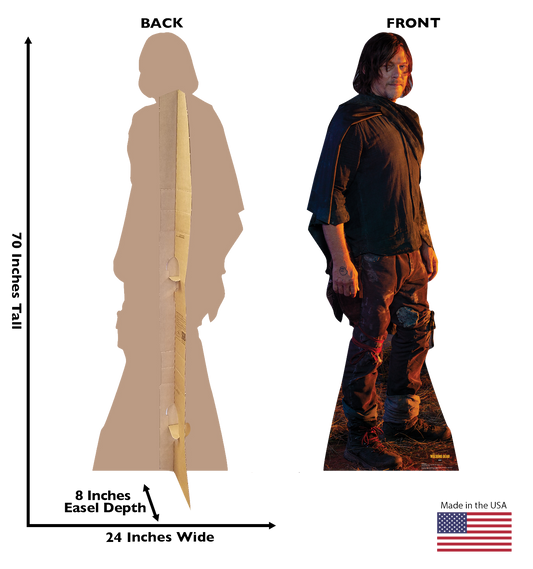 The Walking Dead Daryl Cardboard Cut Out Standee-1