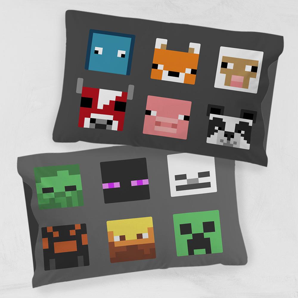 Minecraft Friend Or Foe 1 Pack Pillowcase