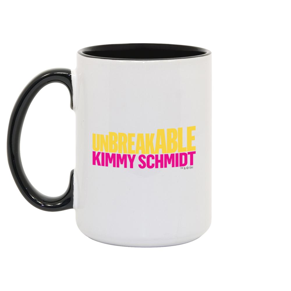 Unbreakable Kimmy Schmidt I Don't Sweat  I Sparkle White and Black Mug