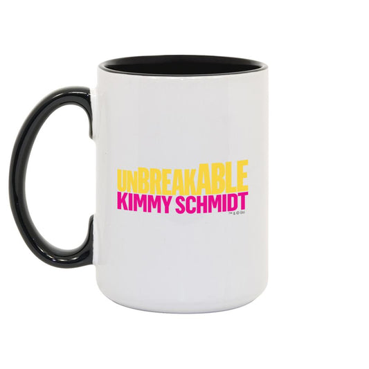 Unbreakable Kimmy Schmidt I Don't Sweat  I Sparkle White and Black Mug-2