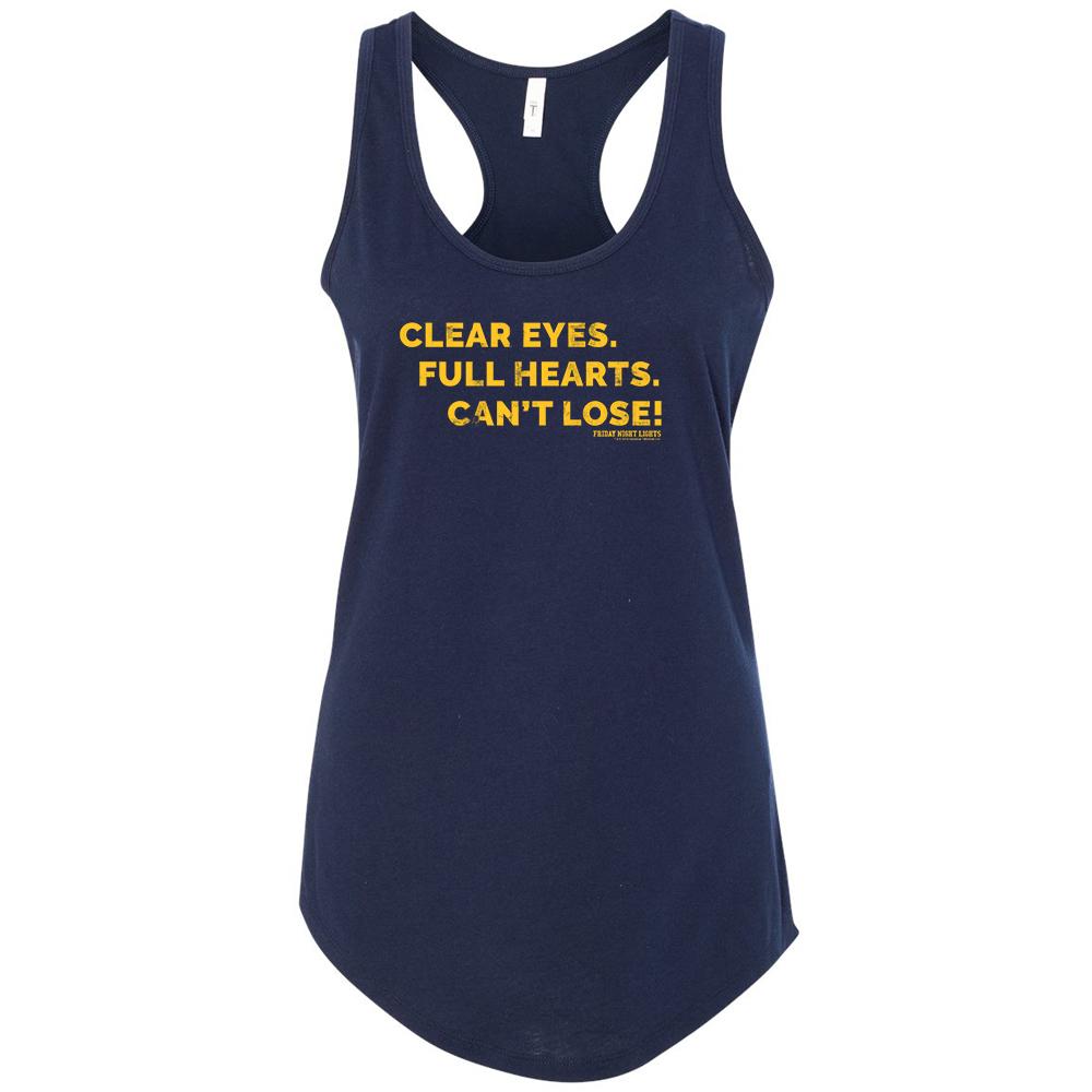 Friday Night Lights Clear Eyes Racerback Tank