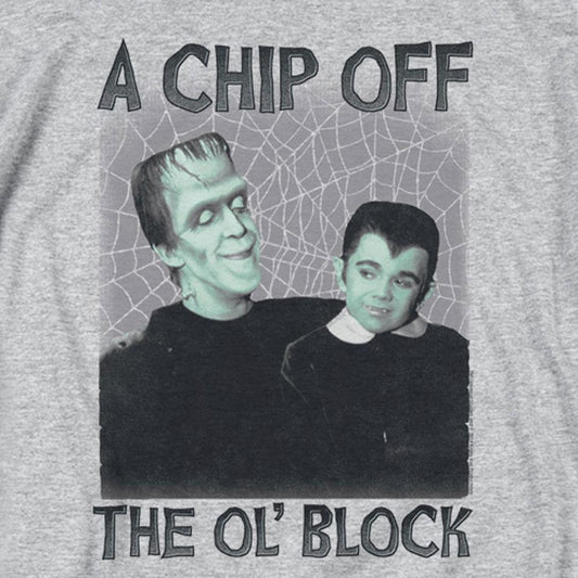 The Munsters A Chip Off the Ol' Block Men's Short Sleeve T-Shirt-1