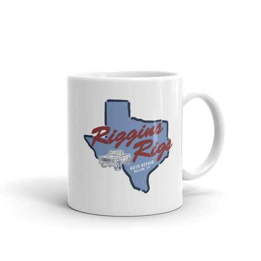 Friday Night Lights Riggins Rigs  White Mug-3