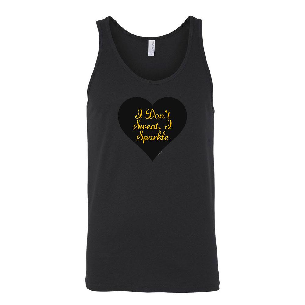 Unbreakable Kimmy Schmidt I Don't  Sweat  I Sparkle Tank Top