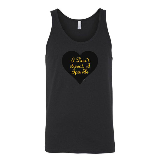 Unbreakable Kimmy Schmidt I Don't  Sweat  I Sparkle Tank Top-0