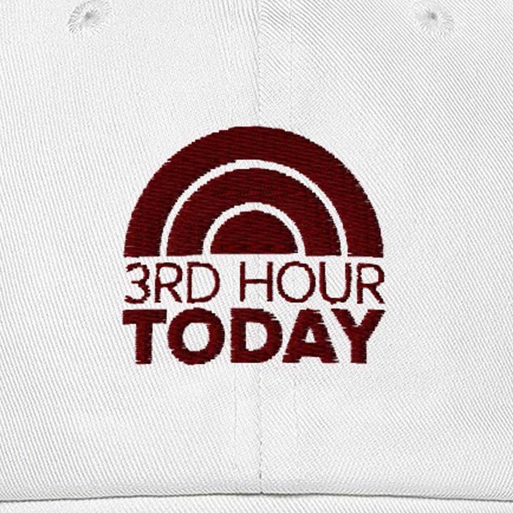 3rd Hour of TODAY Embroidered Hat