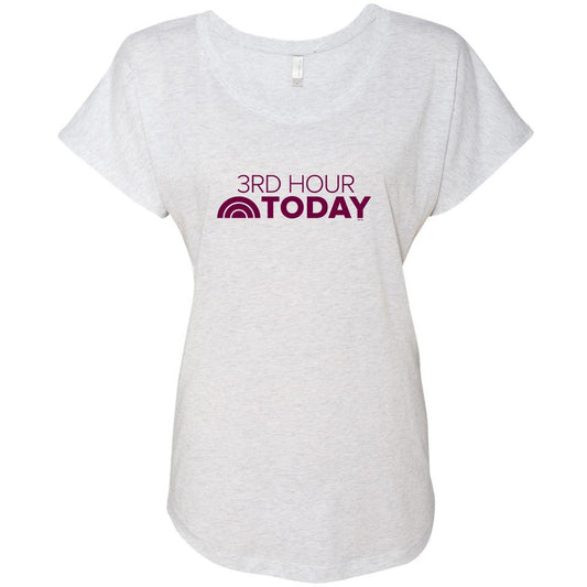 Third Hour of TODAY Women's Tri-Blend Dolman T-Shirt