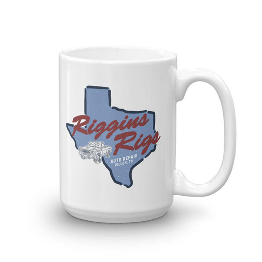 Friday Night Lights Riggins Rigs  White Mug-0