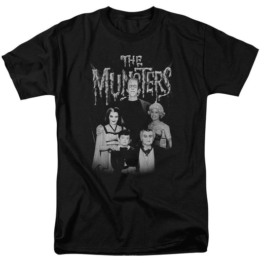 The Munster Family Portrait Men's Short Sleeve T-Shirt-0