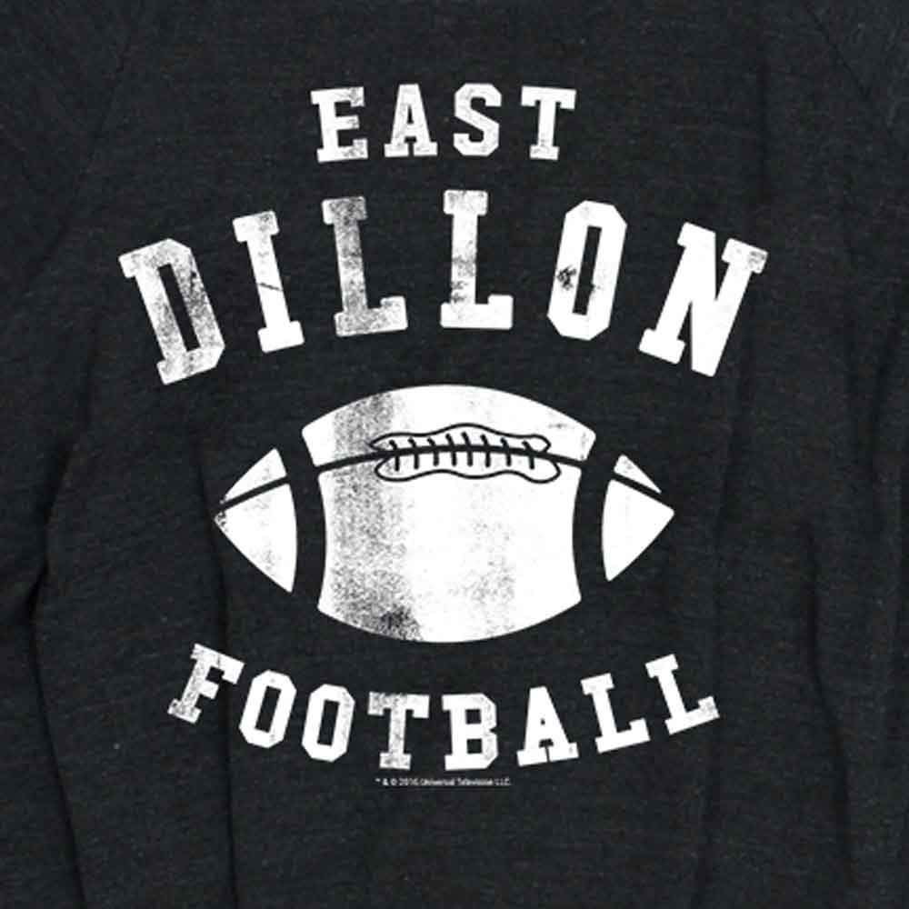 Friday Night Lights East Dillon Football Women's Tri-Blend Pullover Sweatshirt