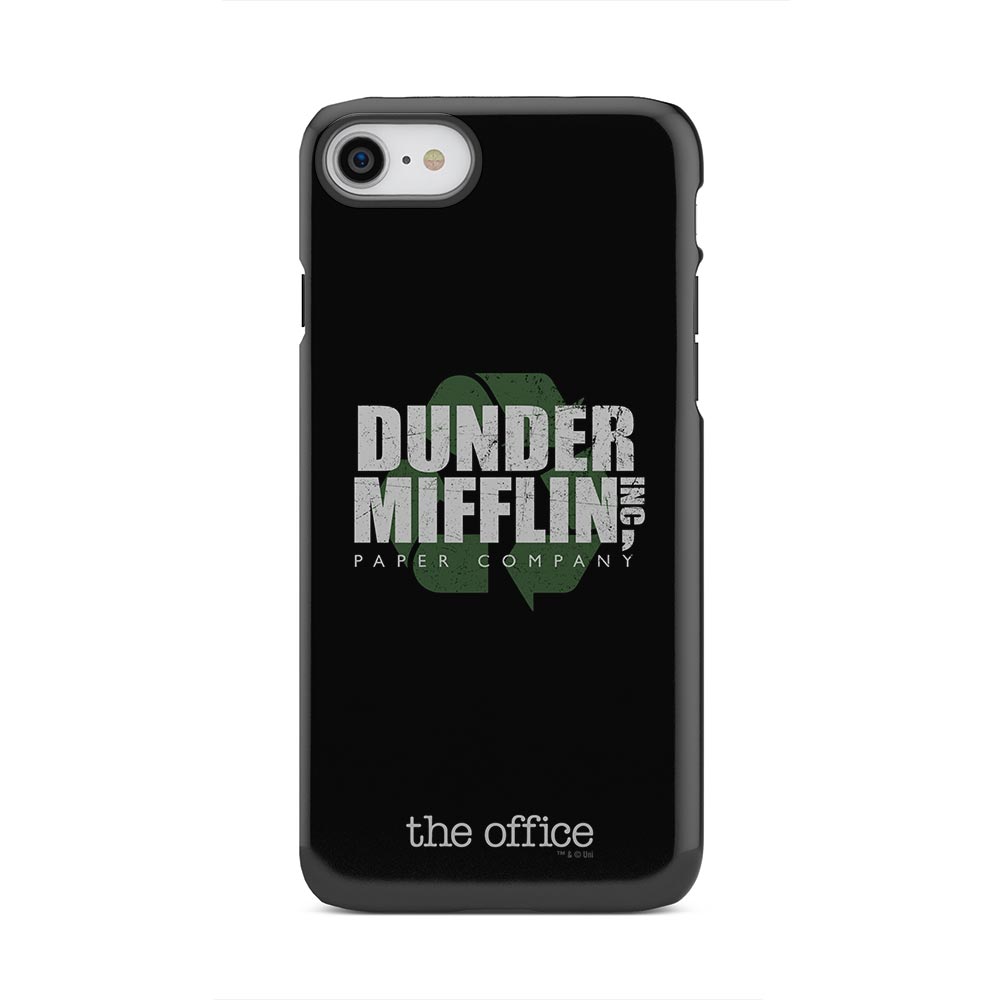 The Office Dunder Mifflin Recycle iPhone Tough Phone Case