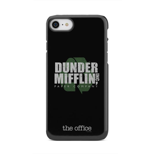 The Office Dunder Mifflin Recycle iPhone Tough Phone Case-2