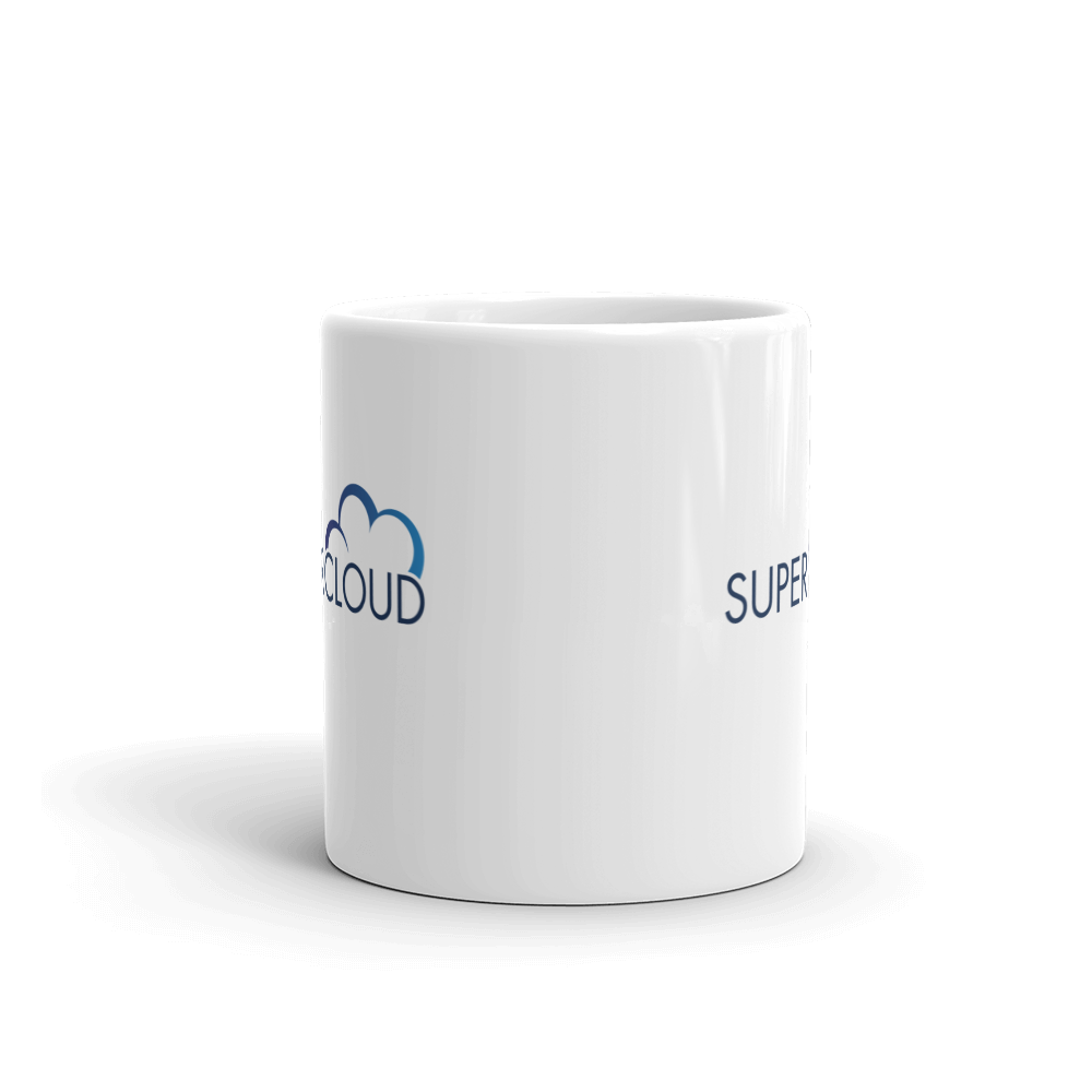 Superstore Supercloud Logo White Mug