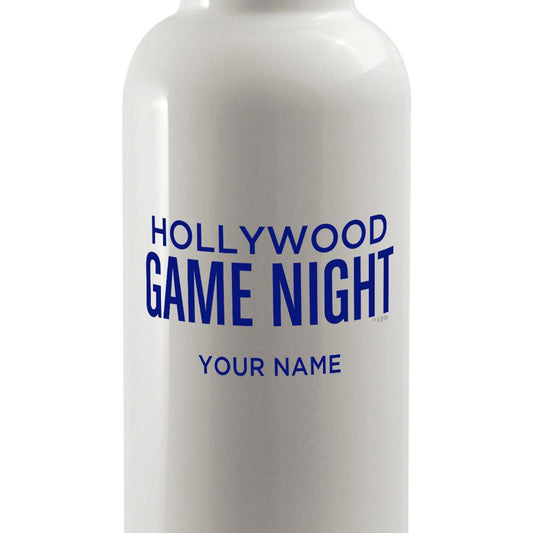 Personalized Hollywood Game Night Water Bottle-1