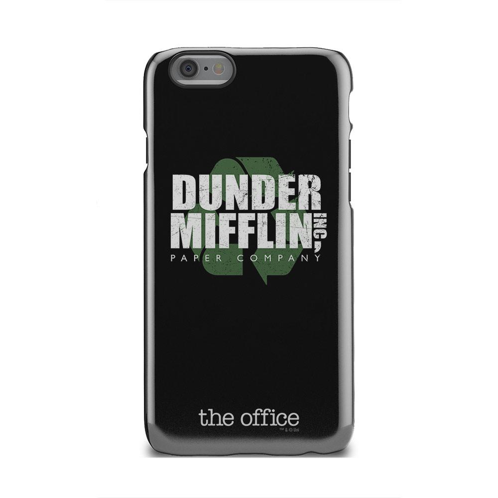 The Office Dunder Mifflin Recycle iPhone Tough Phone Case