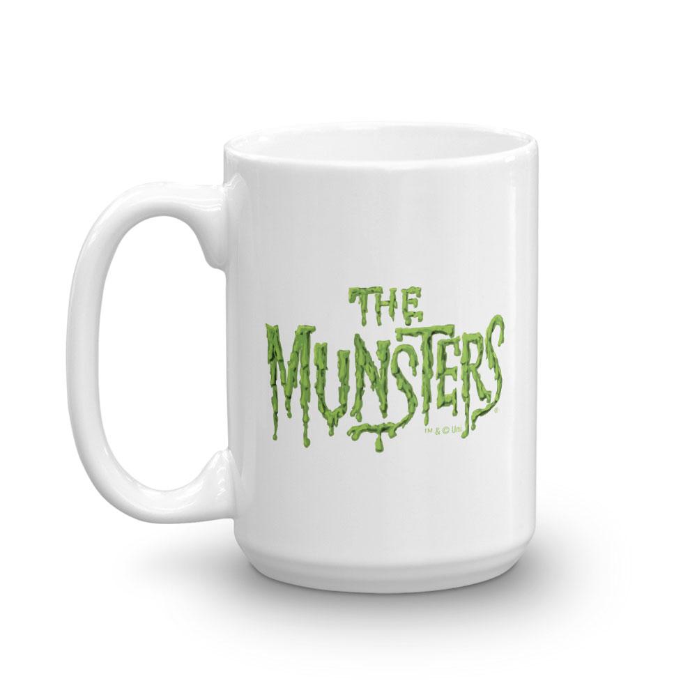 The Munsters Distress Logo White Mug