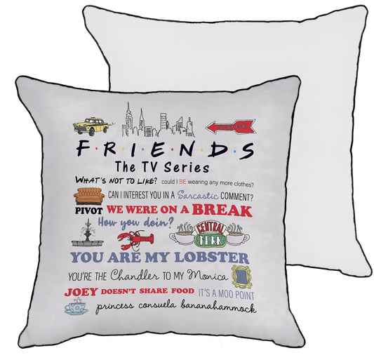 Friends Quotable Pillow Cover-1