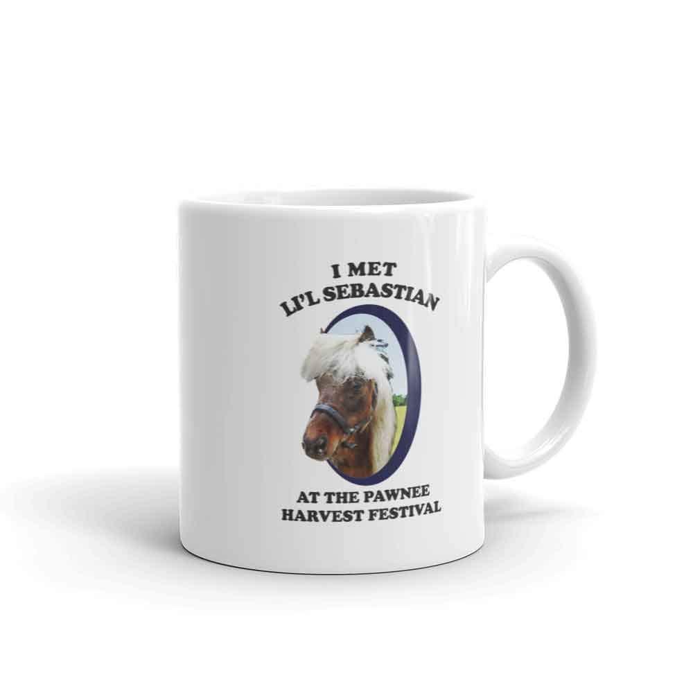 Parks And Recreation Li'l Sebastian White Mug