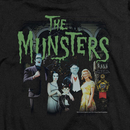 The Munsters 1313 50 Years Women's Short Sleeve T-Shirt-1